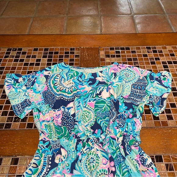 Lilly Pulitzer Looking Sharp Cat Print Dress - Picture 3 of 8